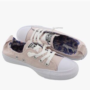Converse Pink and White Women's Sneakers